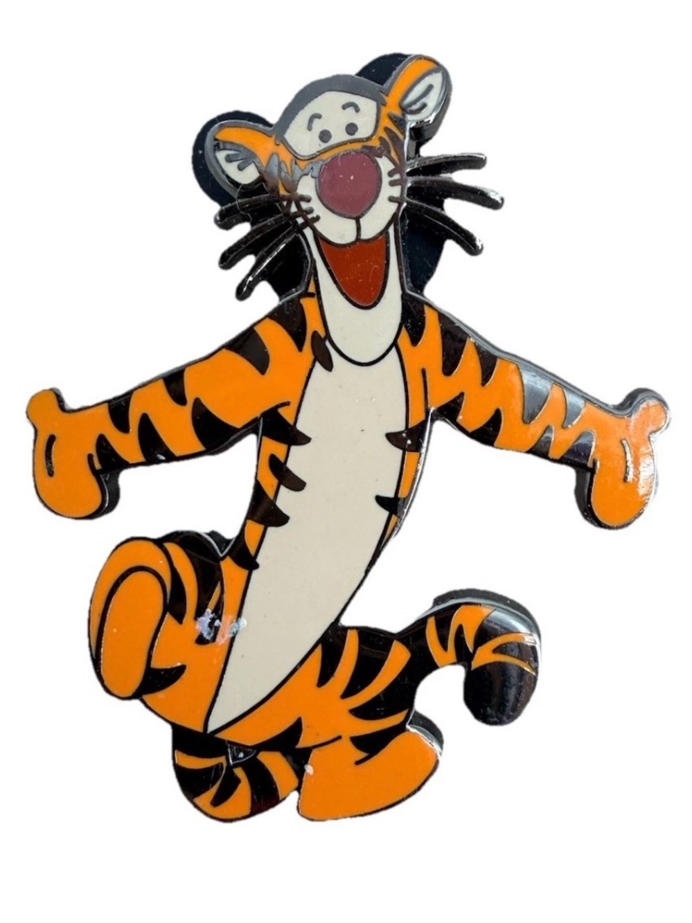 Disney World Happy Tigger Bouncing Dancing Winnie the Pooh Pin 2008 Trading